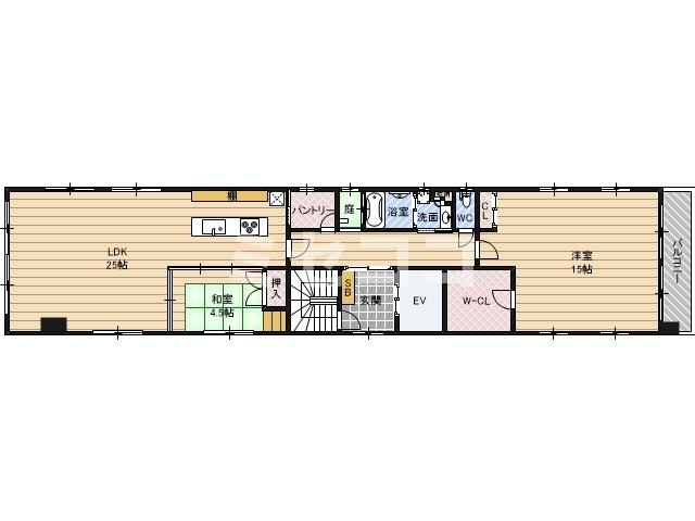 サンシステム天六駅前ビルの間取り