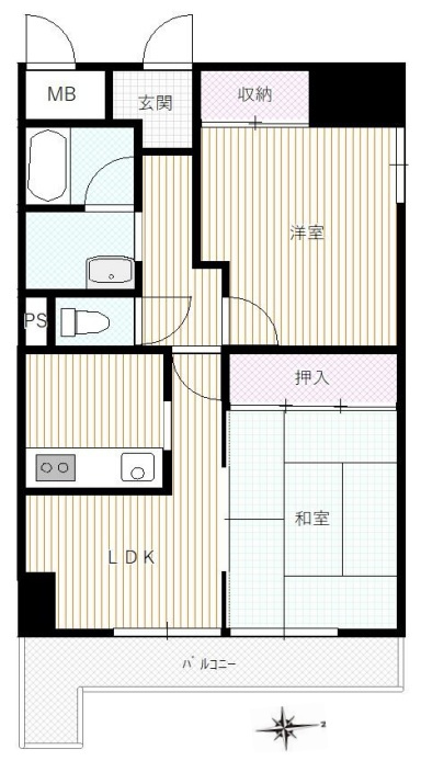 サンエクセル江井ヶ島の間取り|間取り図はコチラ♪