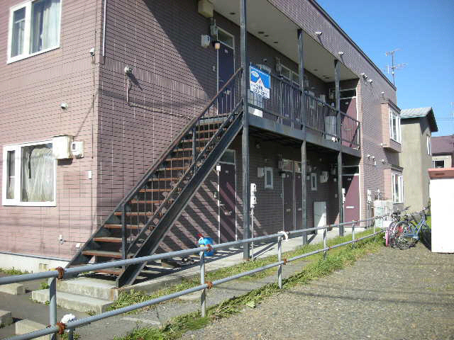 アルファハイツのエントランス