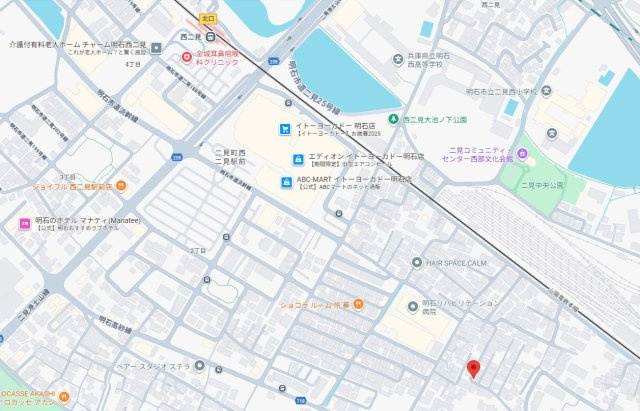 明石市二見町西二見　中古戸建の地図