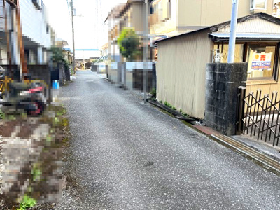 【前面道路含む現地写真】 | 売地　高知市愛宕町4丁目　＠30万