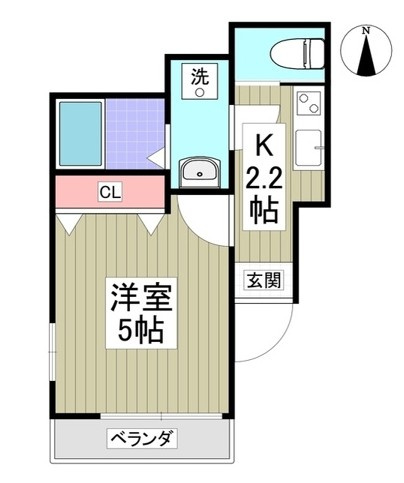 クリスティーの間取り