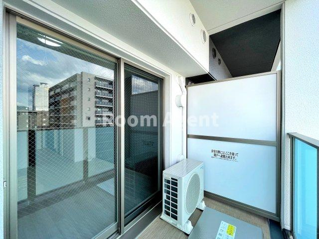 ディアレイシャス浅間町ステーションフロントのバルコニー