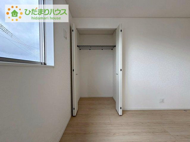 常陸大宮市姥賀町第3　新築戸建　8号棟の収納|洋室B　収納