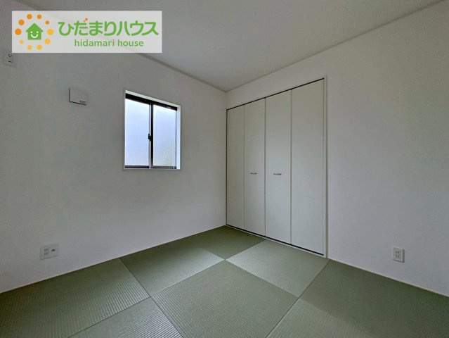 常陸大宮市姥賀町第3　新築戸建　8号棟の和室|床の間付きの情緒漂う和室☆彡