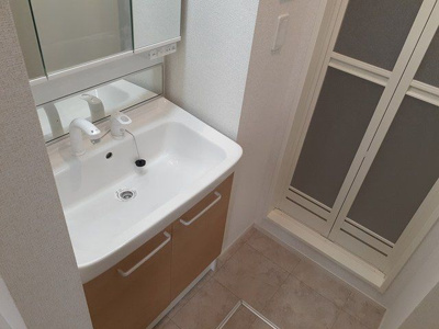 【洗面所】 | グリシーヌ・ユーヤ三ツ沢Ａ | 賃貸 神奈川県横浜市神奈川区三ツ沢西町