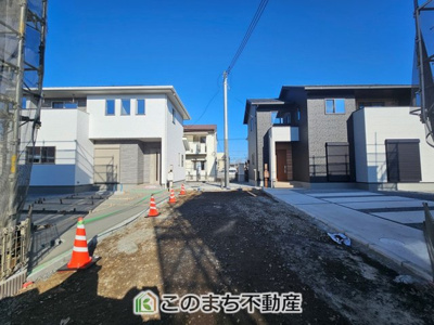 【前面道路含む現地写真】 | ワイウッドコート小山市城北第5期　2号棟 | 前面道路含む現地写真