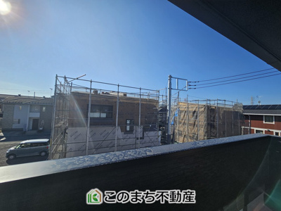 【展望】 | ワイウッドコート小山市城北第5期　2号棟 | バルコニーからの眺めです♪