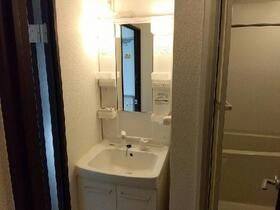 レオネクストラグーザ馬事公苑の洗面所