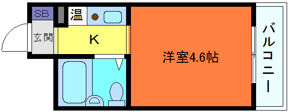 ライフピアモア六甲の間取り