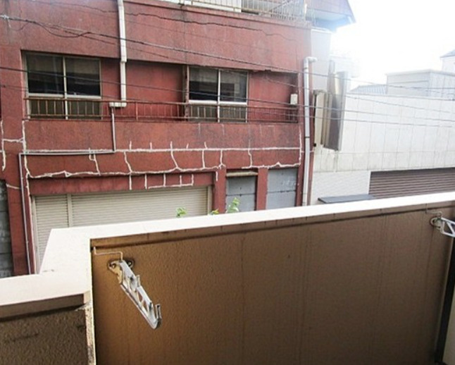 ライオンズマンション東墨田のバルコニー
