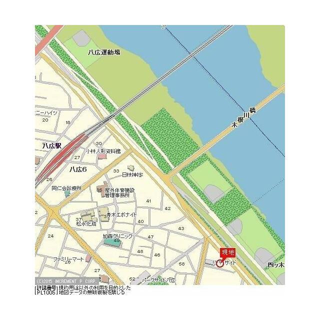 ライオンズマンション東墨田の地図