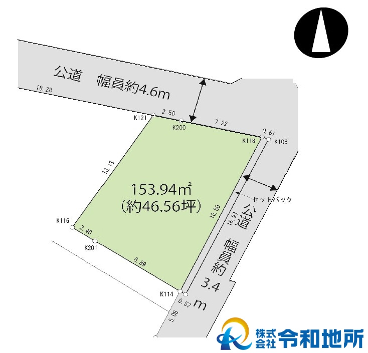 売地　茅ヶ崎市赤羽根の土地図