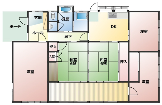 【間取り】 | 大牟田市馬渡町 | ☆間取り図☆