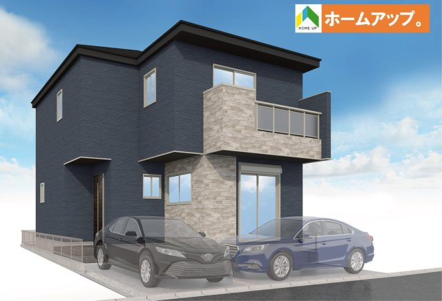 Terrechez千種区城木町1期｜名古屋市の戸建ならホームアップの外観パース