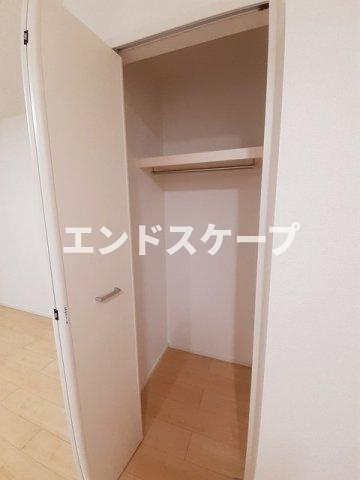 ブルームフィールド３－Ｂの収納|高崎、前橋のお部屋探しはエンドスケープまで！お客様の理想お聞かせ下さい♪