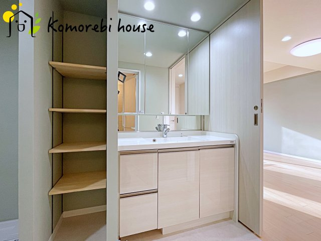 イニシア大宮日進の独立洗面台|1月5日撮影済み