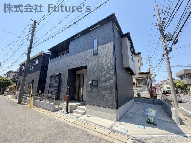 三郷市戸ケ崎1丁目　新築戸建　全1棟の外観|現地の写真になります。