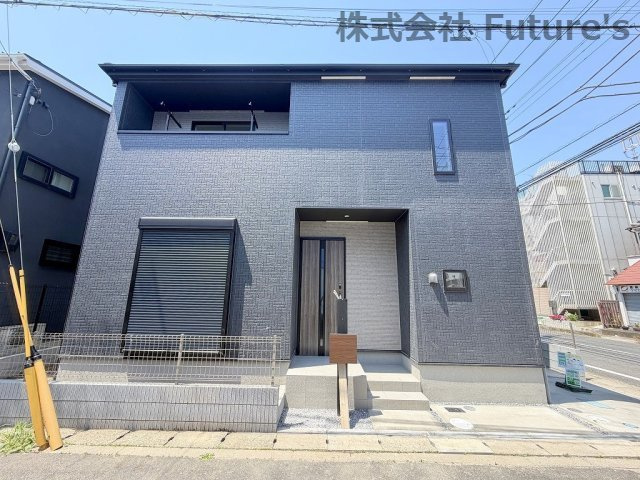三郷市戸ケ崎1丁目　新築戸建　全1棟の外観|現地の写真になります。