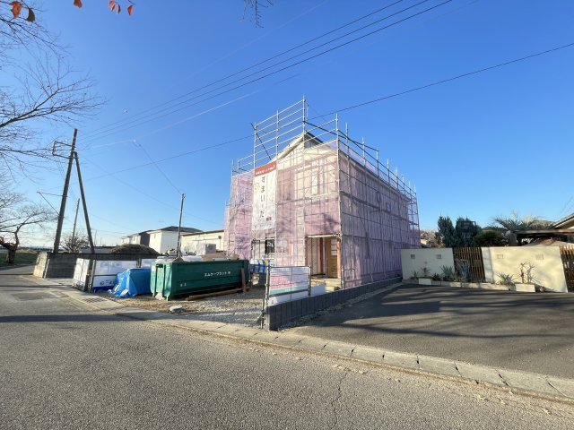 新築戸建・新築建売　伊勢崎第1境伊与久　境采女小・境北中の前面道路含む現地写真