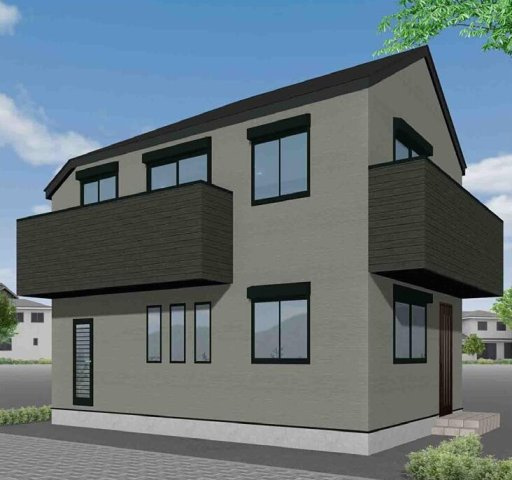 三鷹市大沢１丁目 京王線 調布駅 新築戸建の外観パース