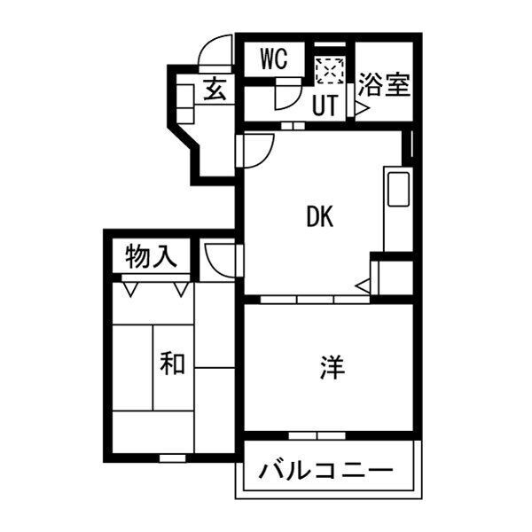 ボーシャルダンＣの間取り