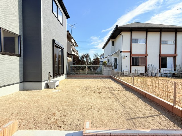 第3小美玉市羽鳥　新築戸建の庭