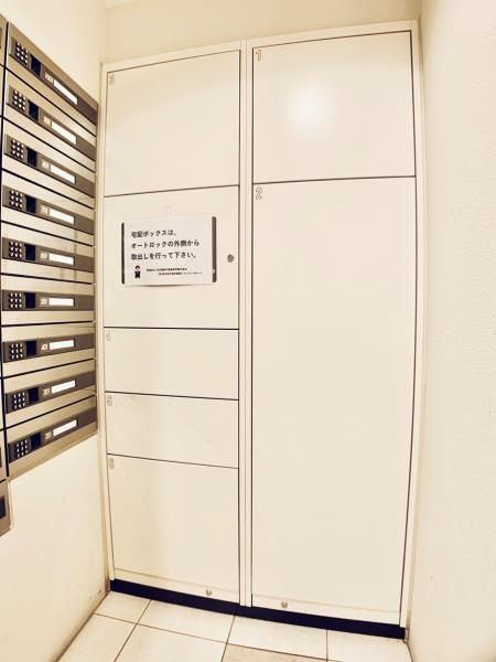 シエル白山A館のその他共用部分|集合ポスト　宅配ボックスがございます。
