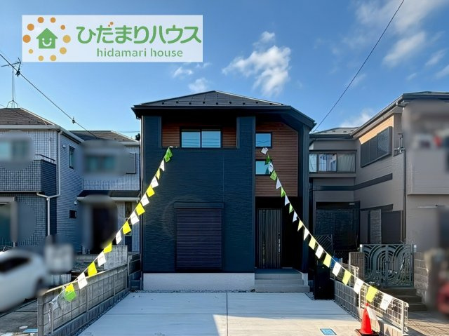 【外観】 | 我孫子市南青山第１期　新築戸建 | デザイナーズのようなお洒落な外観です(^^♪