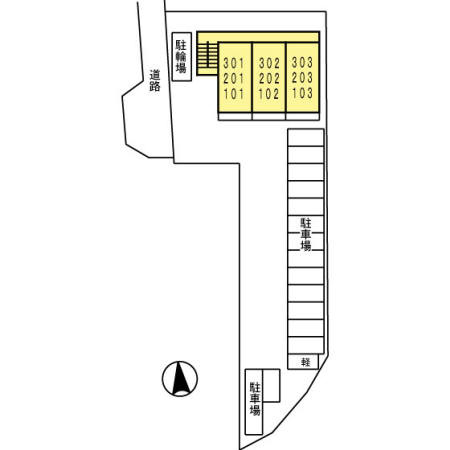 エナジー高橋の区画図