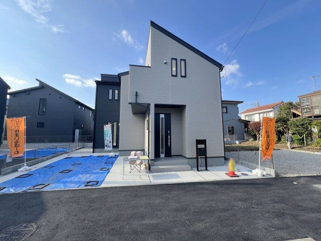 あきる野市野辺　新築戸建全2棟の外観|現地外観