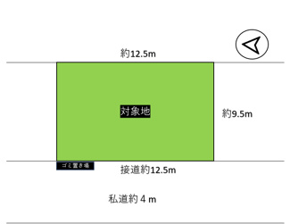 【土地図】 | 川口市坂下町4丁目土地50坪越え
