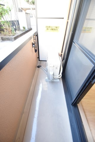 大阪市都島区中野町４丁目の賃貸マンションのバルコニー