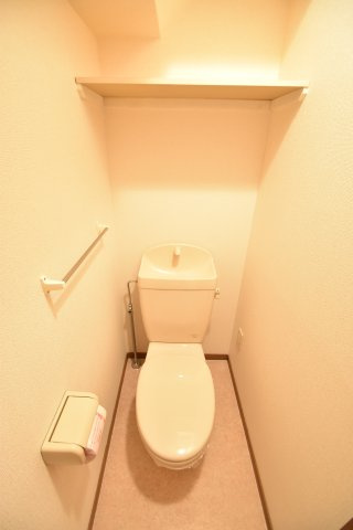 大阪市都島区中野町４丁目の賃貸マンションのトイレ