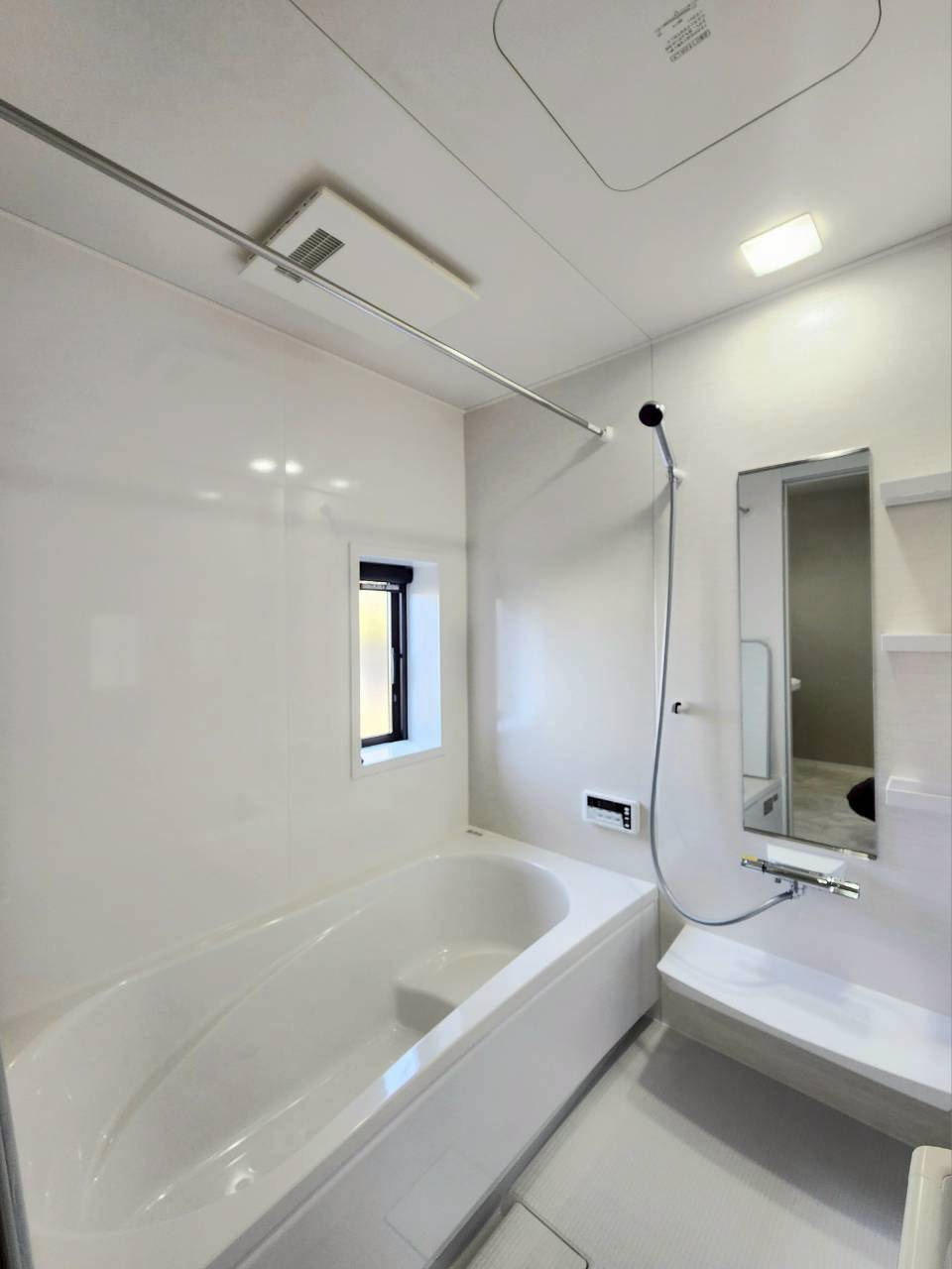 RESET HOUSE－リセットハウス－八幡西区楠北3丁目の浴室|浴室乾燥＋物干し付きのユニットバス♪