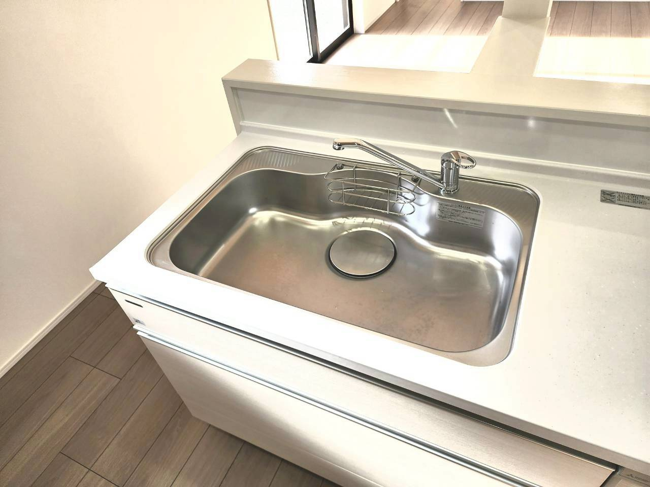 RESET HOUSE－リセットハウス－八幡西区楠北3丁目のキッチン|変色しにくいステンレスシンク♪