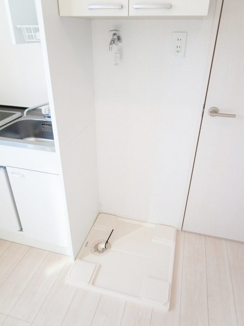 コンフォルタ飛鳥山の設備|室内洗濯機置場。