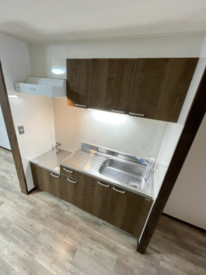 【キッチン】 | 大商第一マンション | ガスコンロが設置できるキッチンです