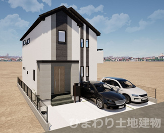 【外観】 | 秦野市春日町  1号棟 | イメージパース（完成時に現況と異なる場合は現況優先となります）