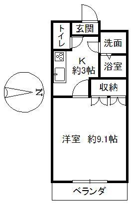 カーサの間取り
