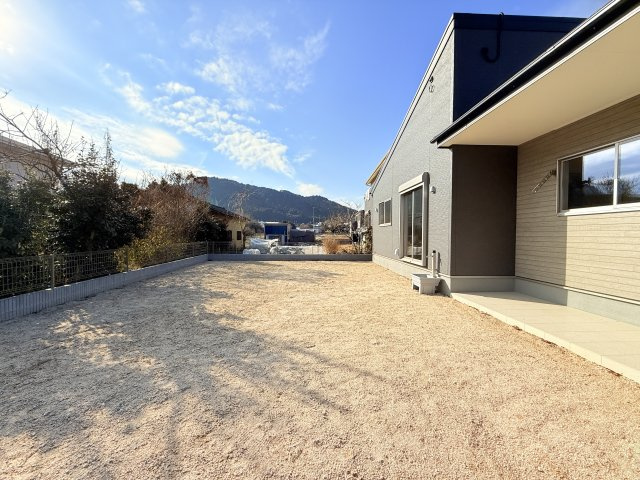 第1石岡市下林　新築戸建の庭