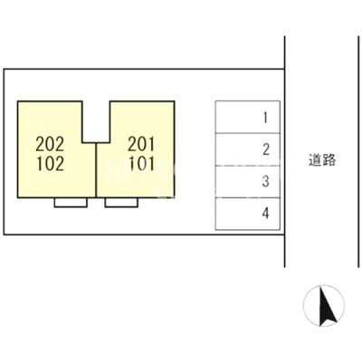 【区画図】 | コーポしばた