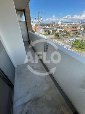 ヴェルドミール・ユモト　東粉浜小学校区のバルコニー|ヴェルドミール・ユモト　バルコニー