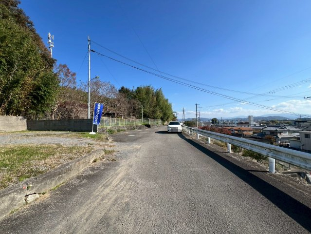 和歌山市善明寺・土地・56957の前面道路含む現地写真