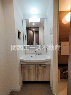 【洗面所】 | プレサンス長田レジェール