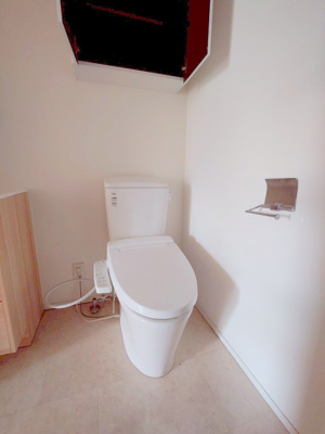 【トイレ】 | omochi'de akabane | コンパクトで使いやすいトイレです