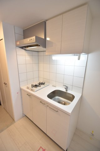 大阪市都島区中野町２丁目の賃貸マンションのキッチン