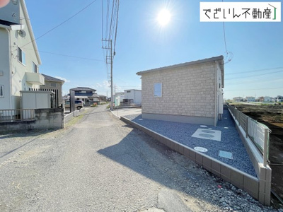 【外観】 | ワイウッドコート上里町(七本木)第60期【平屋】新築住宅 | ≪4号棟≫
現地(2026年4月撮影)