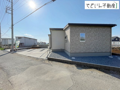 【外観】 | ワイウッドコート上里町(七本木)第60期【平屋】新築住宅 | ≪4号棟≫
現地(2026年4月撮影)
