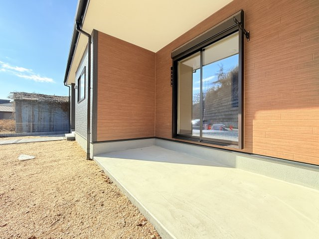 小美玉市小川第1　新築戸建　1号棟の庭